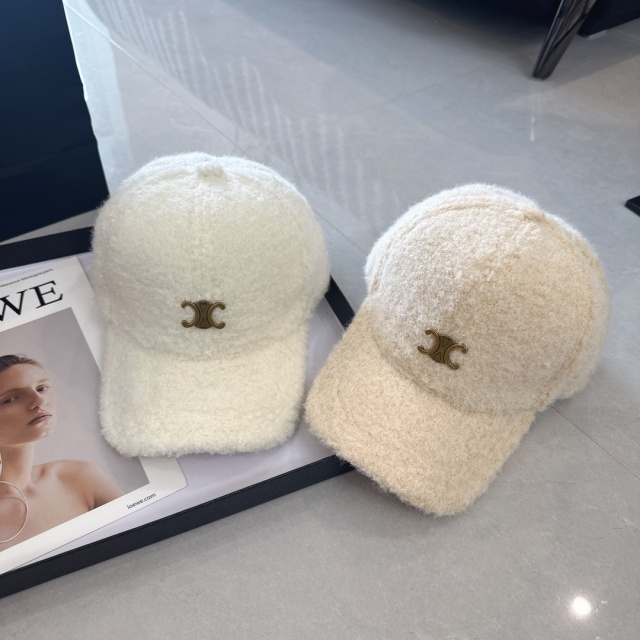 Winter Fashion Furry Baseball Caps