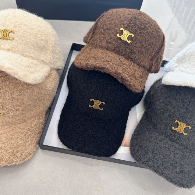 Winter Fashion Furry Baseball Caps