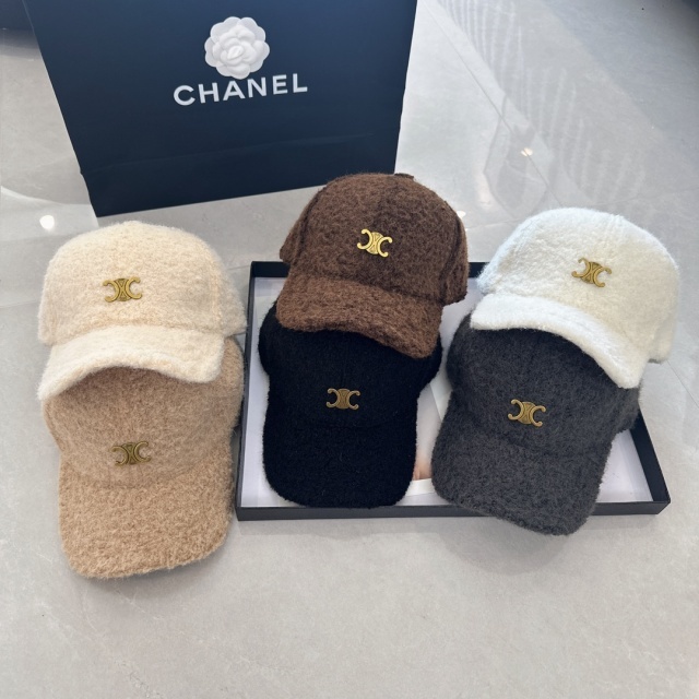 Winter Fashion Furry Baseball Caps