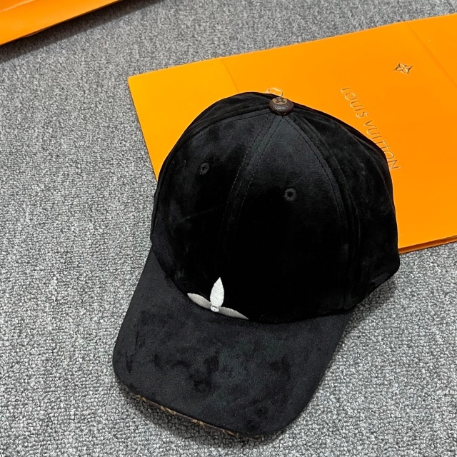 Embroidery Fashion Velvet Baseball Caps