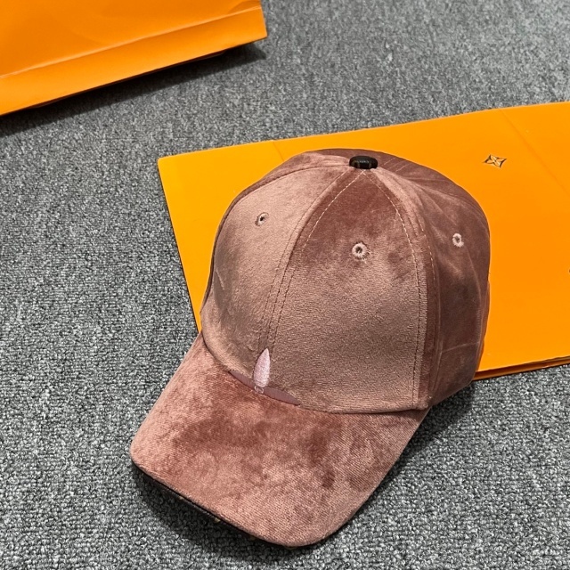 Embroidery Fashion Velvet Baseball Caps