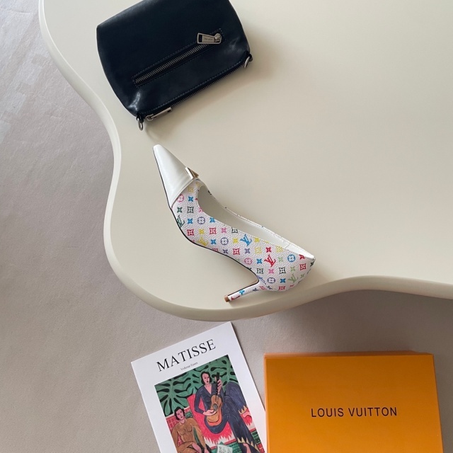 Printed Pointed Toe Sexy Women High Heels
