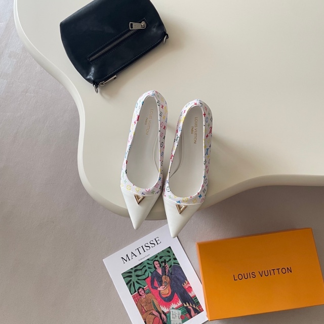Printed Pointed Toe Sexy Women High Heels
