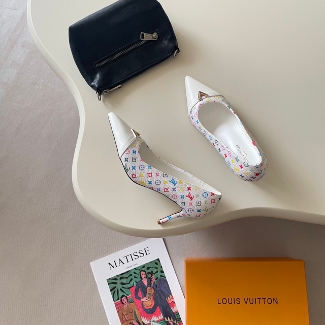 Printed Pointed Toe Sexy Women High Heels