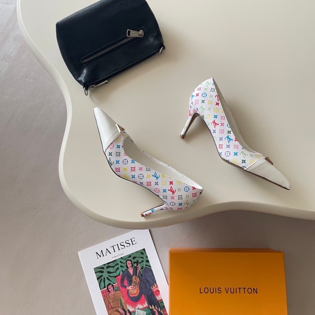 Printed Pointed Toe Sexy Women High Heels