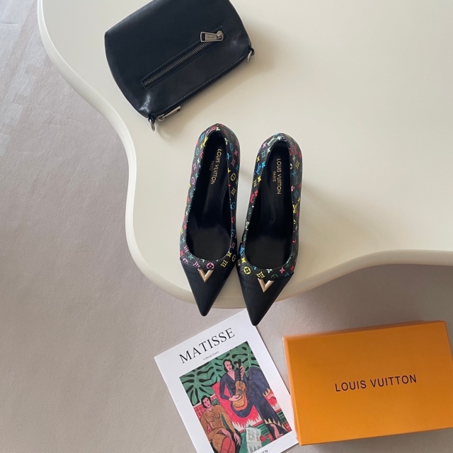 Printed Pointed Toe Sexy Women High Heels