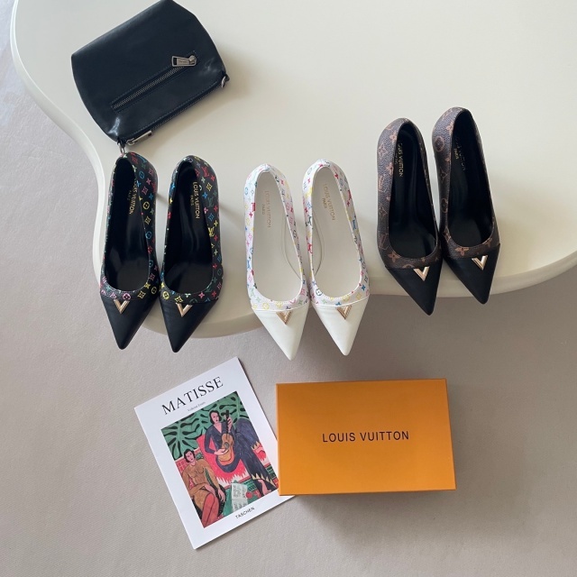 Printed Pointed Toe Sexy Women High Heels