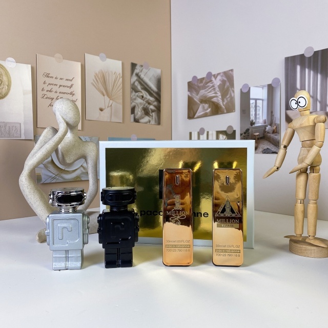 Robot Men's Perfume Sample Four-Piece Set 30ML