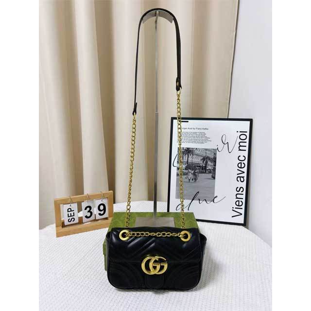 Fashion Leather Chained Women Messenger Bags