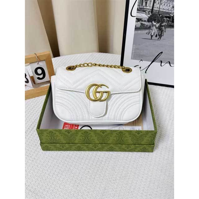 Fashion Leather Chained Women Messenger Bags