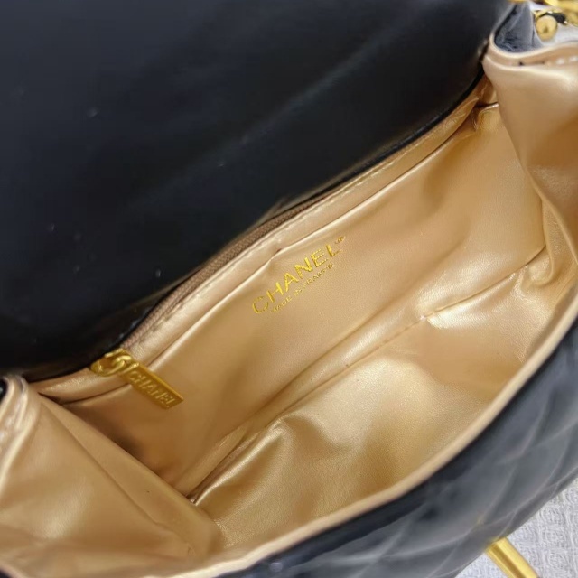 Metal Logo Leather Crossbody Bags
