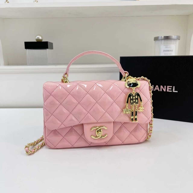 Fashion Leather Chained Messenger Bags