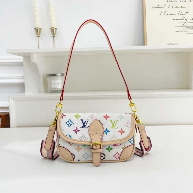 Printed Leather Women Messenger Bags