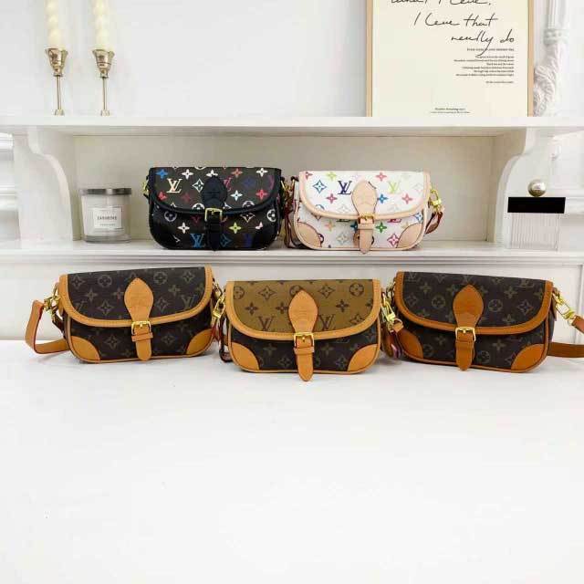 Printed Leather Women Messenger Bags