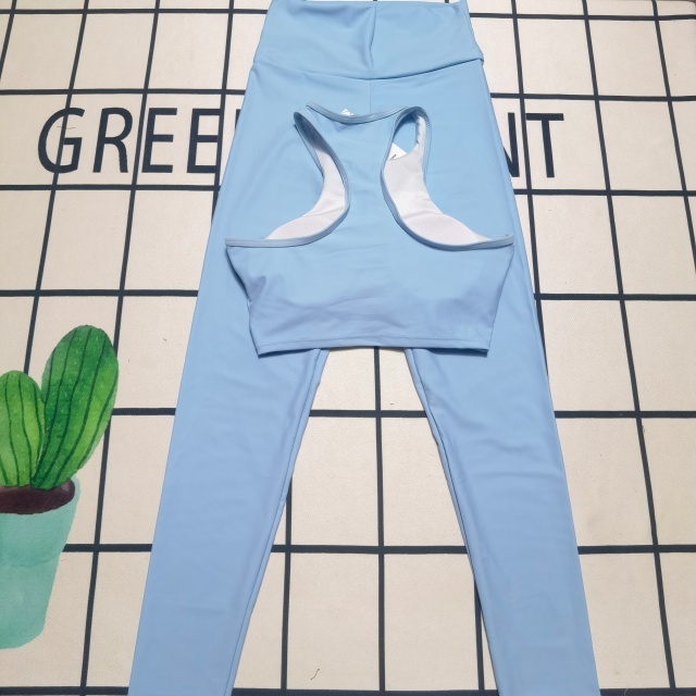 Skinny Bra Top Casual Jogging Suit