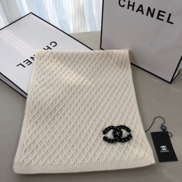 Color Block Winter Fashion Wool Scarf