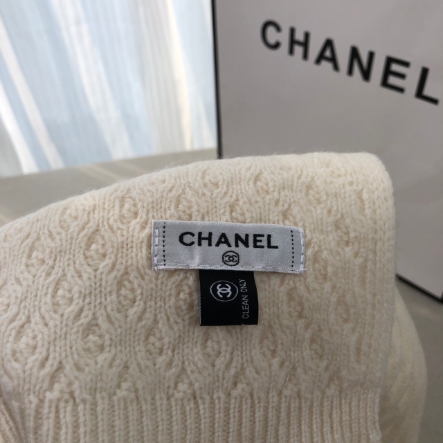 Color Block Winter Fashion Wool Scarf