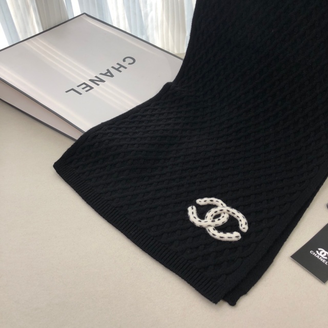 Color Block Winter Fashion Wool Scarf