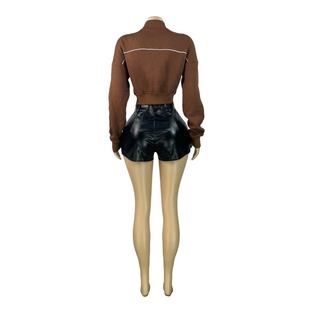 Casual Style Embroidery Zipper Up Baseball Jacket