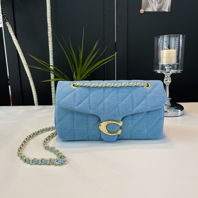Fashion Logo Denim Women Messenger Bags