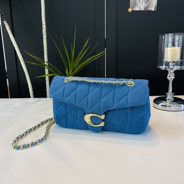 Fashion Logo Denim Women Messenger Bags