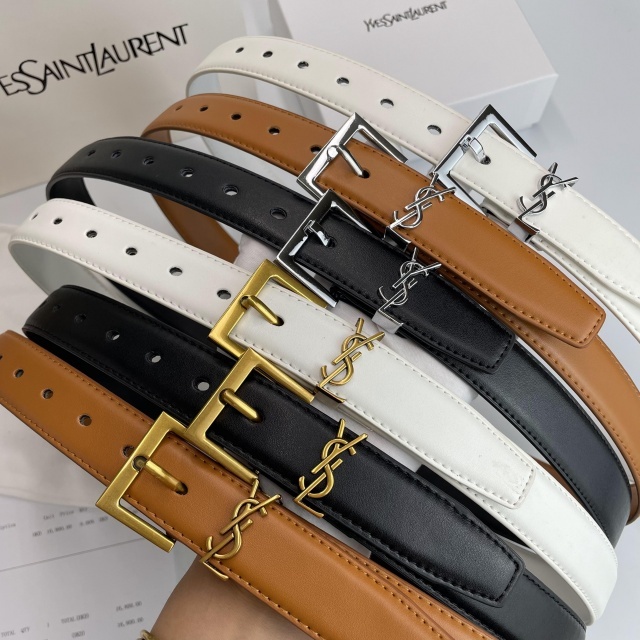 Fashion Logo Leather Women Adjustable Belts