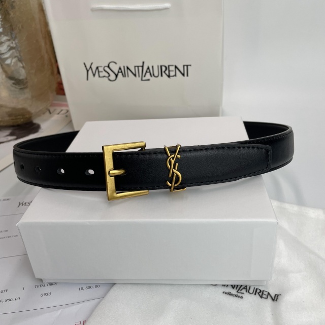 Fashion Logo Leather Women Adjustable Belts