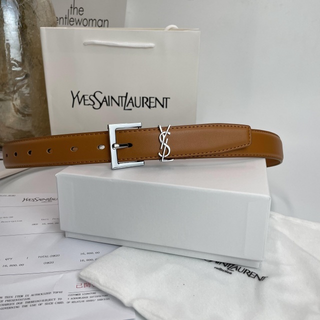 Fashion Logo Leather Women Adjustable Belts