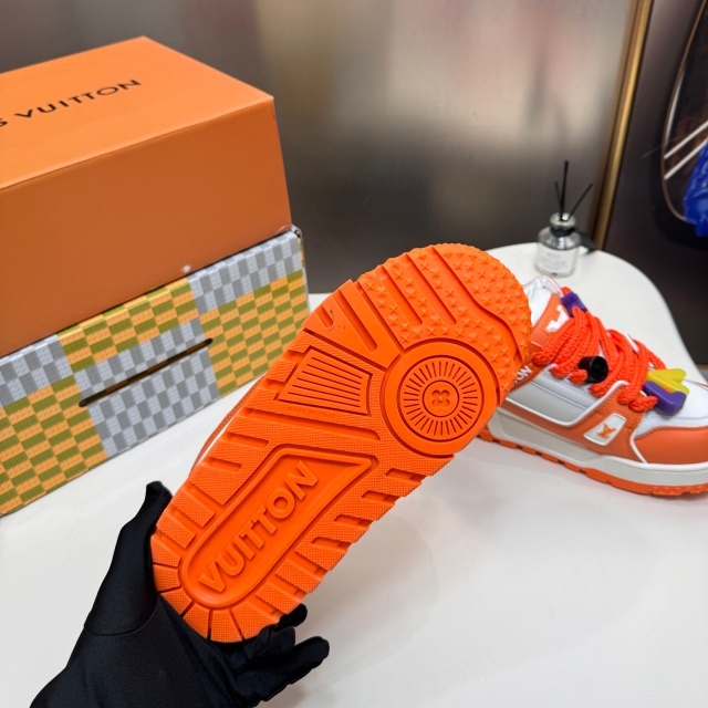 High Quality Lace-Up Trainer Sneakers