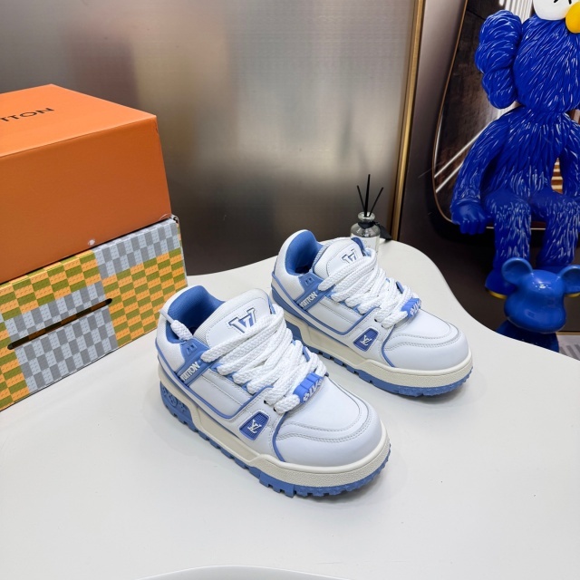 High Quality Lace-Up Trainer Sneakers