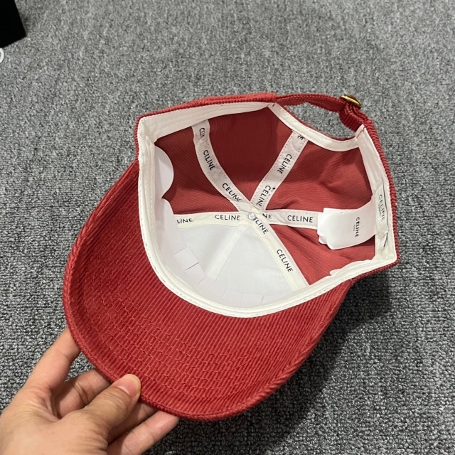 Fashion Logo Corduroy Unisex Baseball Caps
