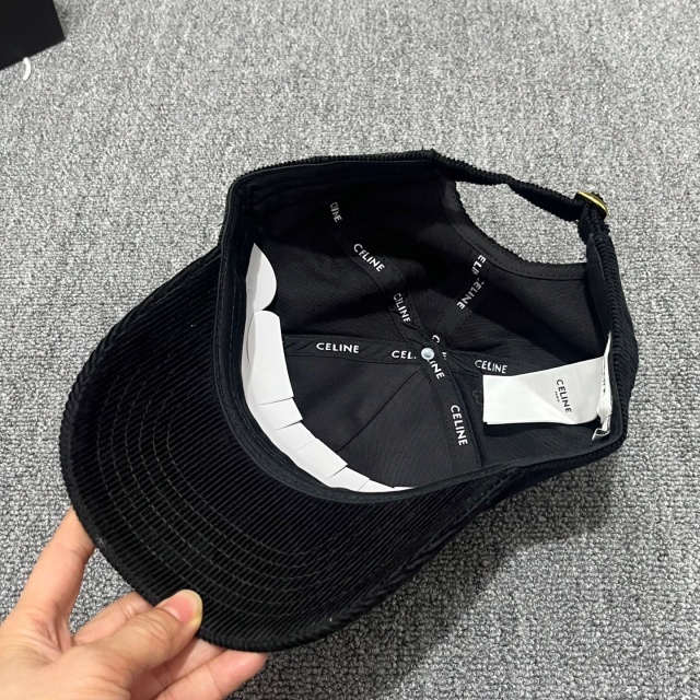 Fashion Logo Corduroy Unisex Baseball Caps