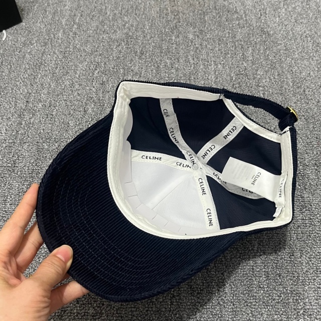 Fashion Logo Corduroy Unisex Baseball Caps