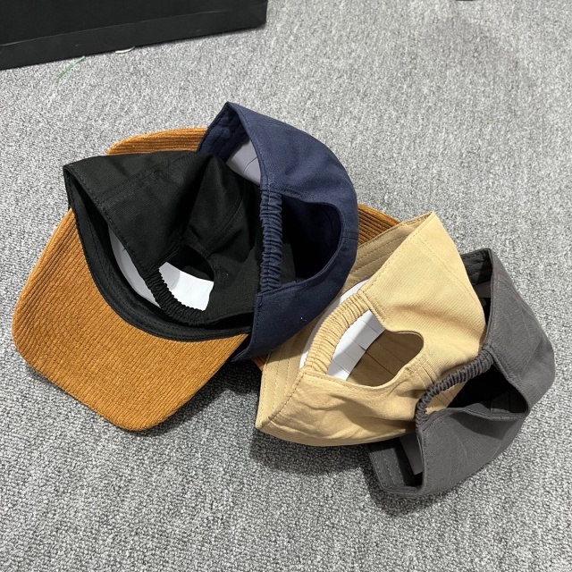 Fashion Embroidery Color Block Unisex Baseball Caps