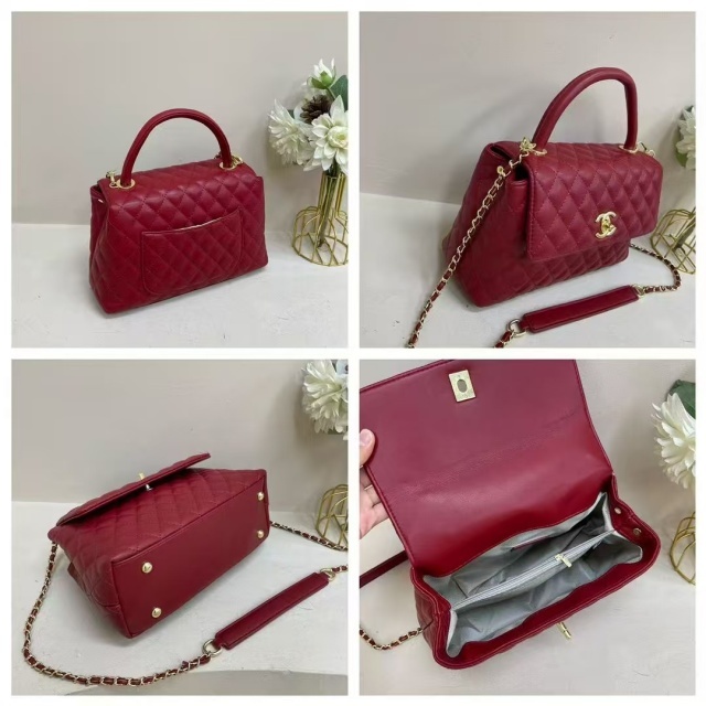 Chained Leather Fashion Women Shoulder Bags