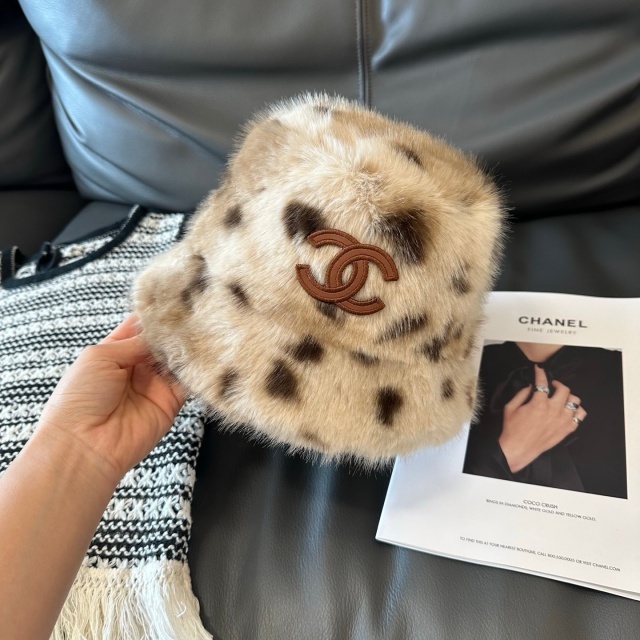Faux Fur Fashion Winter Bucket Hats