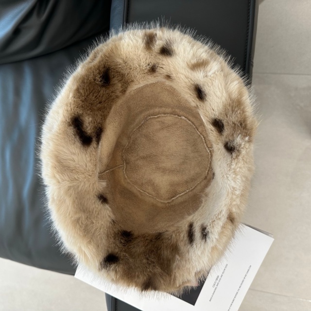 Faux Fur Fashion Winter Bucket Hats