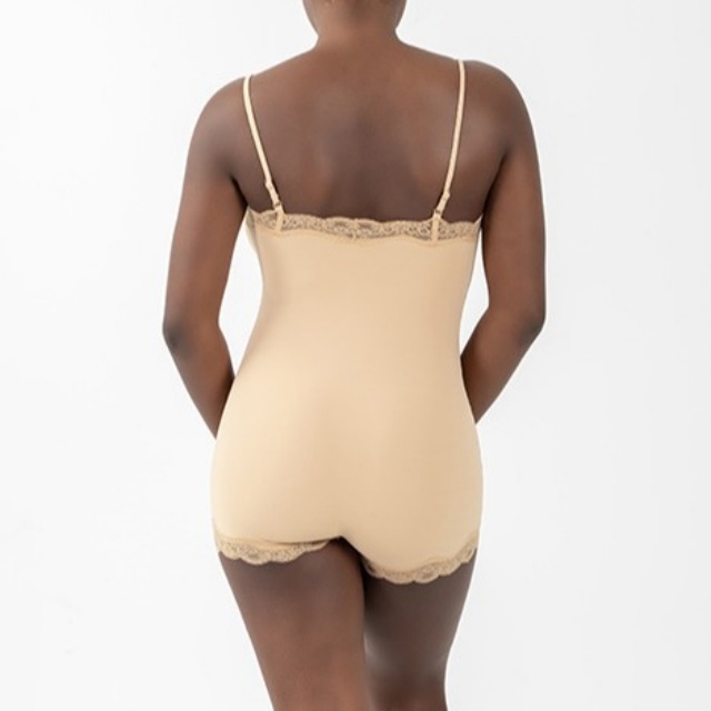 Lace Tummy Control Butt Lifting Yoga Wear Bodysuit