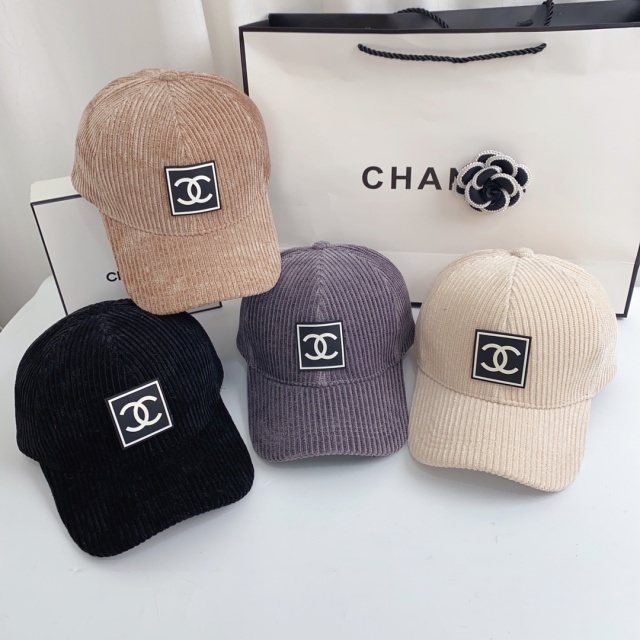 Unisex Fashion Corduroy Baseball Caps