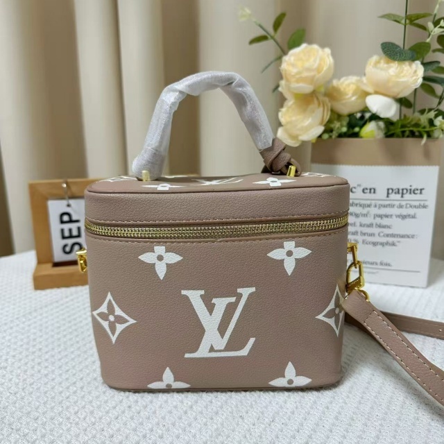 Fashion Leather Printed Luxury Crossbody Makeup Bags