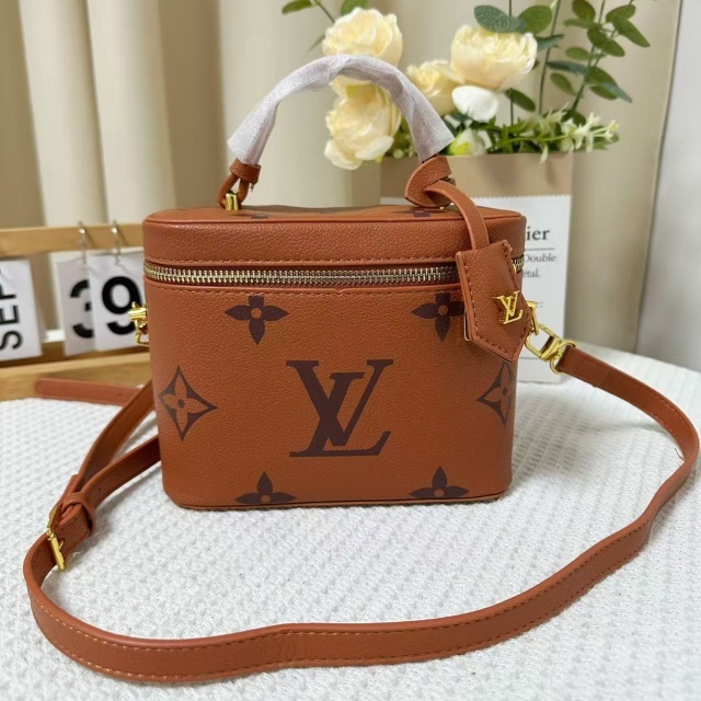Fashion Leather Printed Luxury Crossbody Makeup Bags