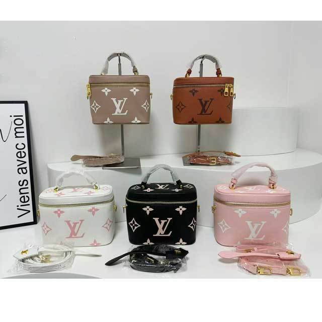Fashion Leather Printed Luxury Crossbody Makeup Bags