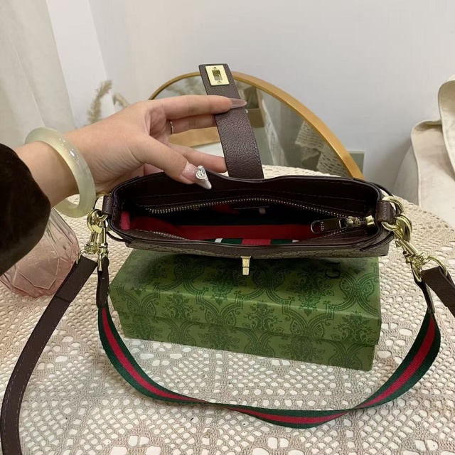 Fashion Printed Leather Women Messenger Bags