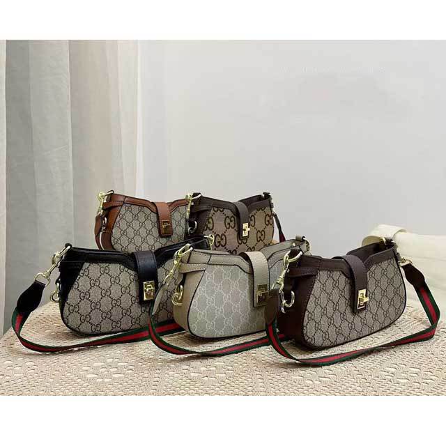 Fashion Printed Leather Women Messenger Bags