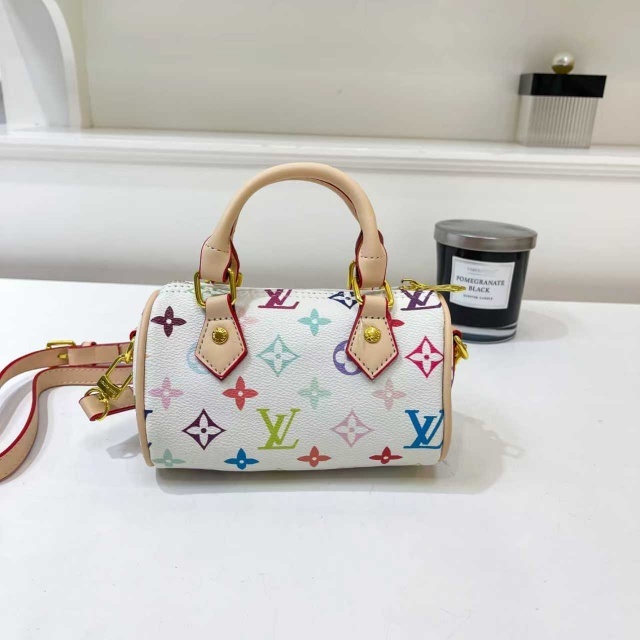 Leather Fashion Printed Women Crossbody Boston Bags