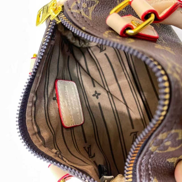 Leather Fashion Printed Women Crossbody Boston Bags