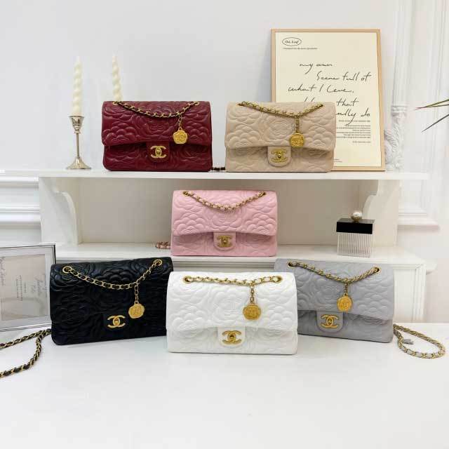 Leather Floral Luxury Women Messenger Bags