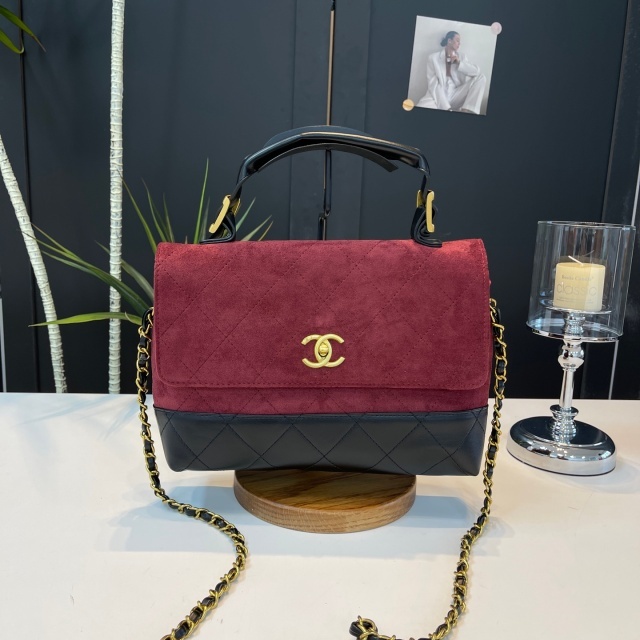 Fashion Chained Leather Luxury Crossbody Handbags