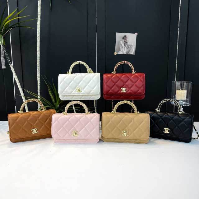 Metal Logo Women Luxury Messenger Bags