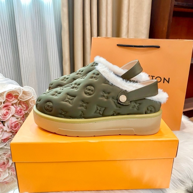 Fashion Design Thick-Soled Women Winter Furry Shoes